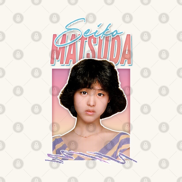 Seiko Matsuda // Retro 80s Fan Art Design by DankFutura