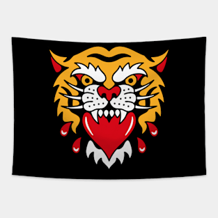 Tiger heart Tapestry