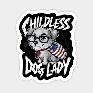 Childless Dog lady Magnet