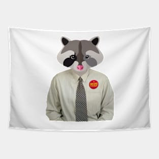 Raccoon (Flavel) Tapestry