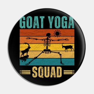 Goat Yoga Squad Pin