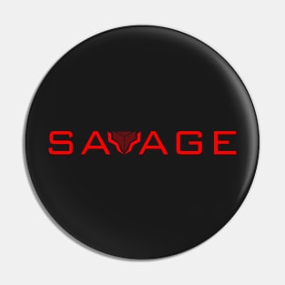 Romduro Red Savage Pin