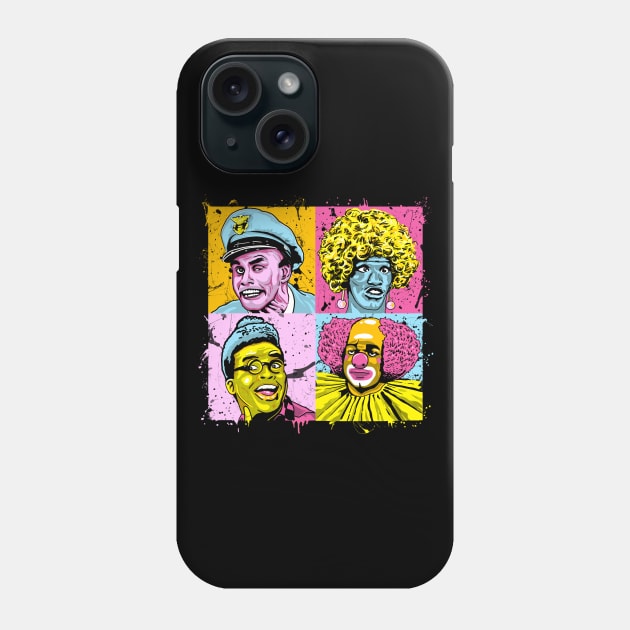 Colorful Characters Phone Case by wolfkrusemark