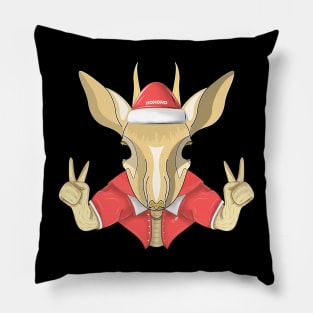 santa kirk dik dik Pillow