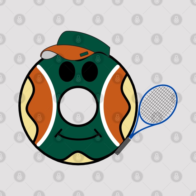 The French Open Donut by Bubba Creative