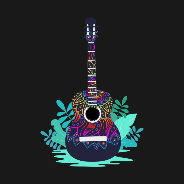 Guitar tree by Nekojeko