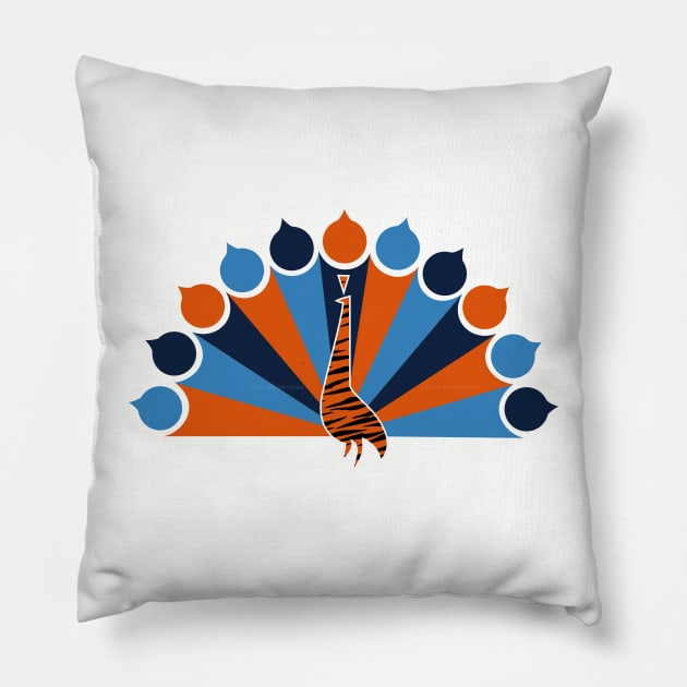 Peacock Pillow by Clintau24