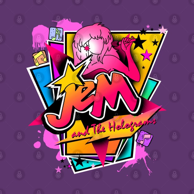 Jem And The Holograms by Tookiester