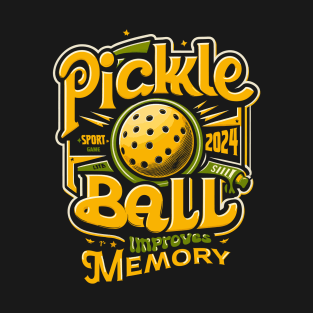 Funny Pickleball Design For Men Grandpa 2024 T-Shirt