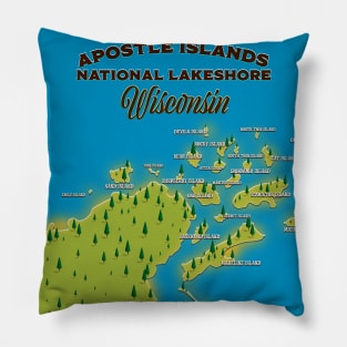 Apostle Islands National Lakeshore map, Pillow