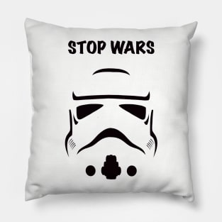 Stop wars make peace Pillow