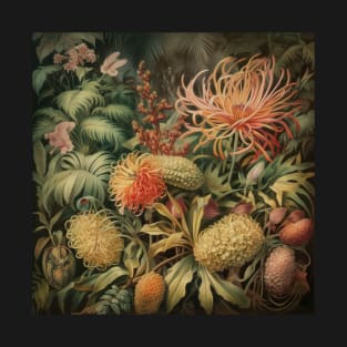 A.I. Gardens :: Sampling Masters :: Ernst Haeckel + Rembrandt T-Shirt