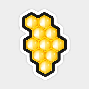 honeycomb, honeycomb shirt, honeycomb gift, honey, bee, bee shirt, bees, bees shirt Magnet