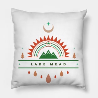 lake mead boho Pillow