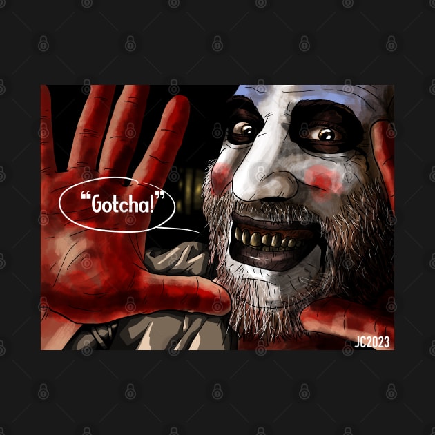 Captain Spaulding "Funny Business" portrait (digital) by StagArtStudios