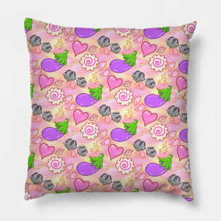Eggplant Emoji Pillows Teepublic
