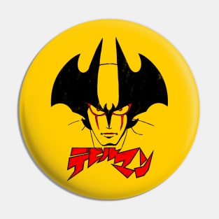 002 Devilman Head Pin