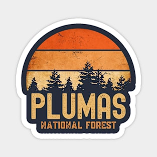 Plumas National Forest California Magnet