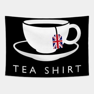 I Love English Tea UK Flag Fun Novelty Souvenir Memorabilia Tapestry