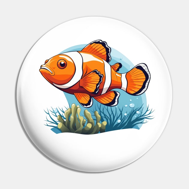 Clownfish Pin by zooleisurelife