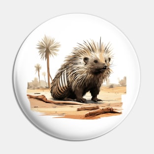 Porcupine Pin