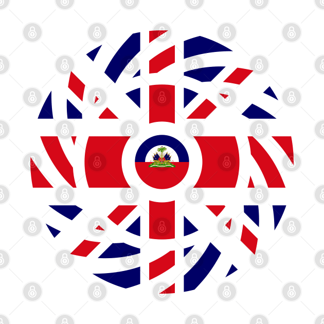 British Haitian Multinational Patriot Flag Series by Village Values