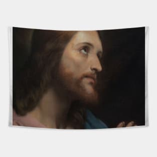 Head of Christ by Ary Scheffer Tapestry