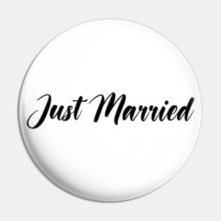 Just Married Pin