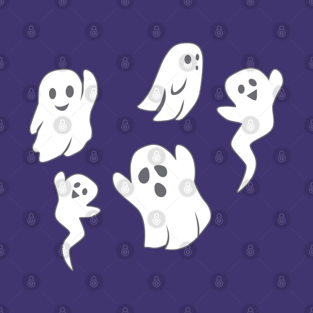 Halloween Ghosts by SakuraDragon