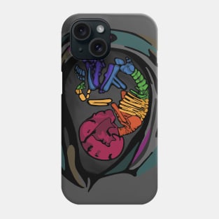 Fetal Skeleton - Born This Way Phone Case