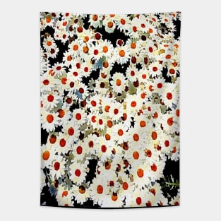 white daisies Tapestry