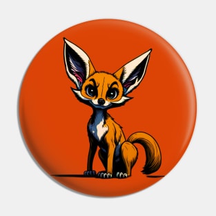 Fennec Pin