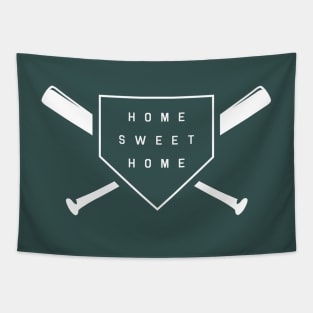 Home Sweet Home baseball Tapestry