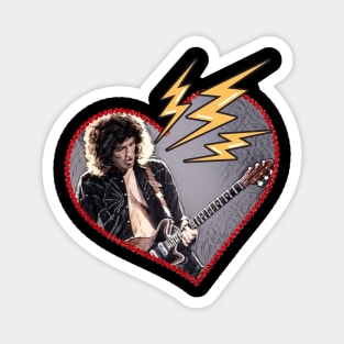 Guitar Virtuoso (inside heart shape) Magnet