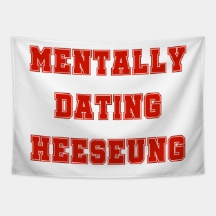 Mentally dating Enhypen Heeseung | Morcaworks Tapestry