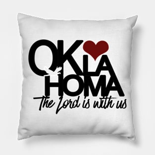 The Lord is with us Pillow