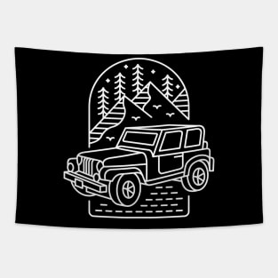 My Jeep My Adventure 3 Tapestry