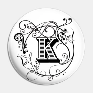 Letter K Pin