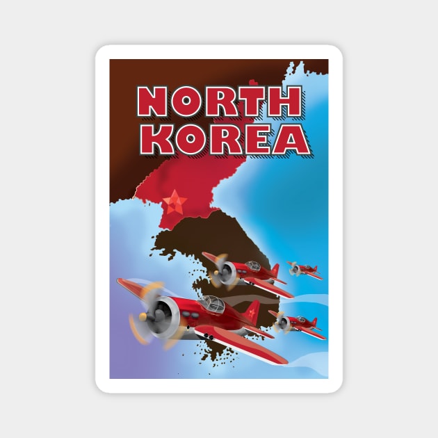North Korea Magnet by nickemporium1
