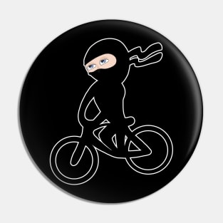 Bike Ninja Pin