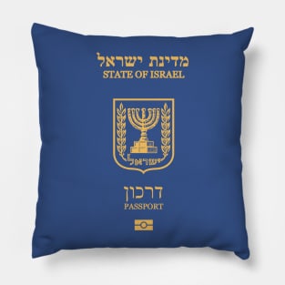 Israel passport Pillow