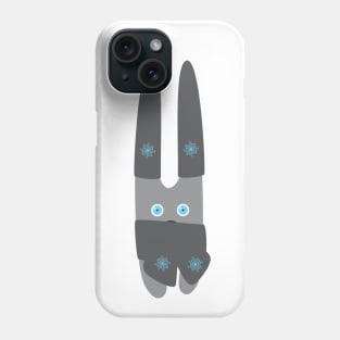 Bunny in scarf and hats Phone Case