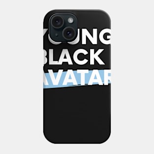 Young Black Avatar (Version V) Phone Case