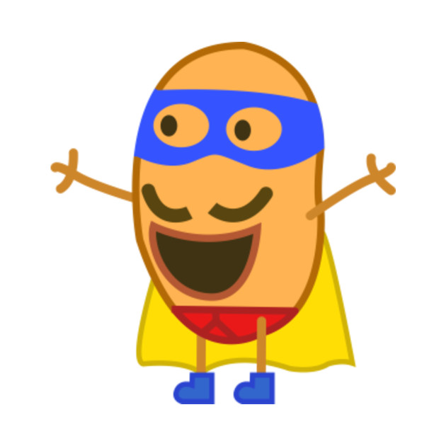 Super Potato - Peppa Pig - Kids T-Shirt | TeePublic UK