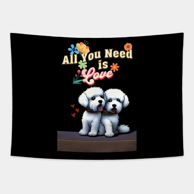 All You Need Is Love Tapestry by Cheeky BB