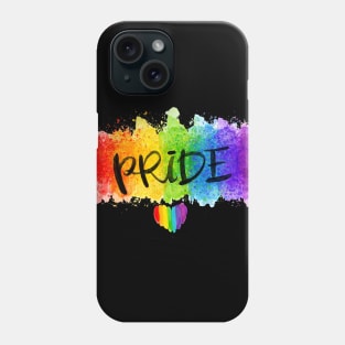 Watercolor Pride Art, Gift For Gay Pride, Gift For Lesbian Pride Phone Case