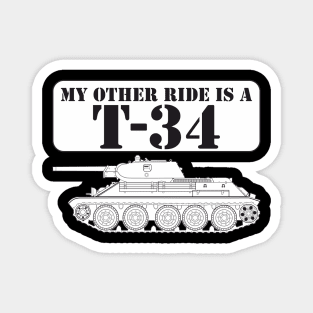 My other ride is a T-34 Magnet