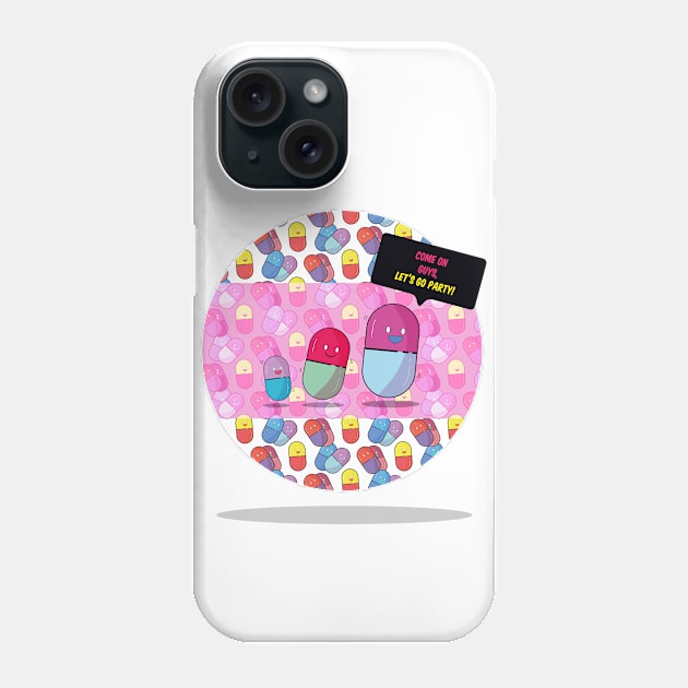 Come on guys, let's go party! Phone Case by emanueledenovellis