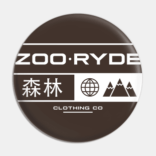Zoo Ryde Japan Pin