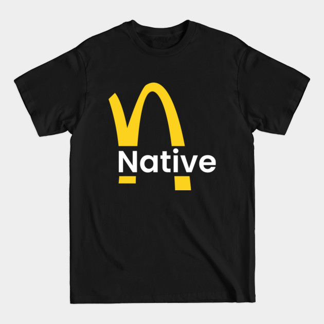 Disover Funny Native American Food Design 1 - Native American - T-Shirt